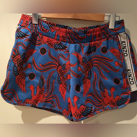 KENZO Jacquard shorts in Cobalt. Size M - Picture 10 of 10